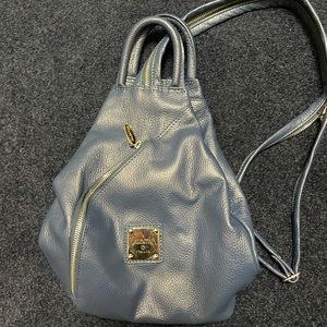 Aqua blue Valentina purse